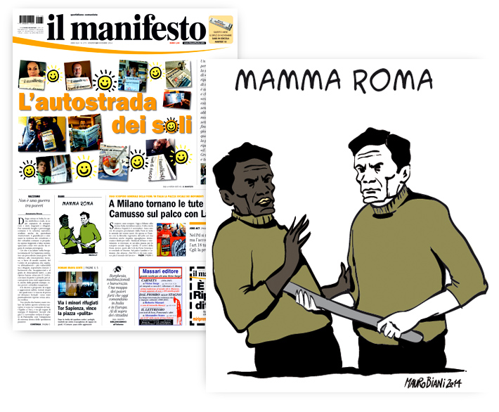 pasolini-roma-scontro-poveri-il-manifesto
